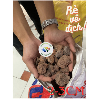 1kg Đá Nham Thạch Đỏ Vật Liệu Lọc Hoàn Hảo Cho Hồ Thuỷ Sinh