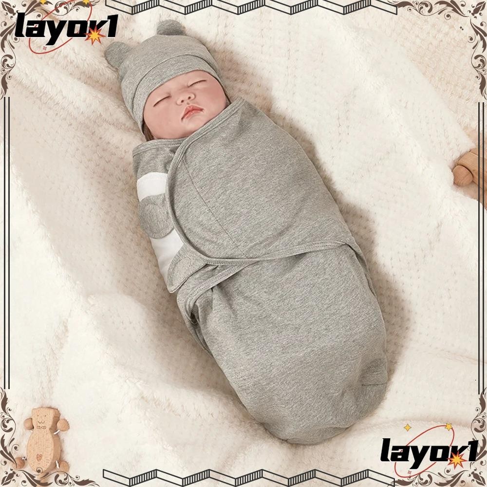 Layor1 Túi Ngủ Sơ Sinh, Khăn Bọc Cotton Mềm Mại Cho Bé, Bán Chạy Có Th