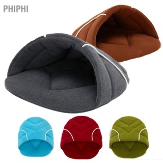 PHIPHI Giường cho chó Nhà ấm áp Bán kèm theo Túi ngủ thú cưng mềm mại thoải mái thỏ mèo