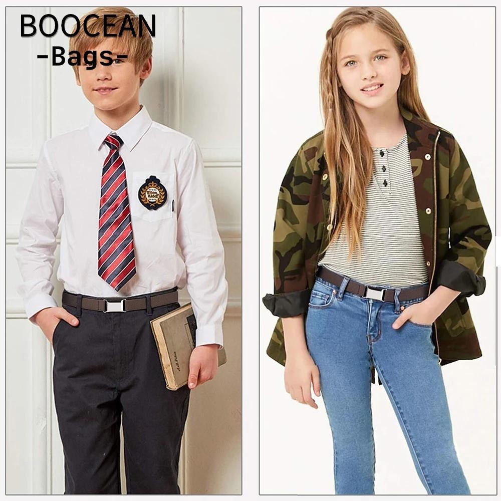 Thắt lưng thun BOOCEAN Co giãn Unisex dành cho trẻ em