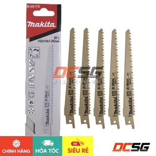 Lưỡi cưa kiếm cắt gỗ có đinh 152x19x1.25mm Makita B-05175 (01 lưỡi) | DCSG