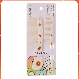 Set 2 Lược Chải Tóc Dễ Thương