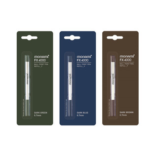 Monami fx 4000 ball point pen color refill 1ea