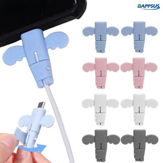 Dụng cụ sắp xếp dây silicon / Vỏ bảo vệ đường dữ liệu Mini / Kiểu dáng thiên thần Dây sạc USB Vỏ bảo vệ / Cáp dữ liệu Vỏ bảo vệ chống nứt