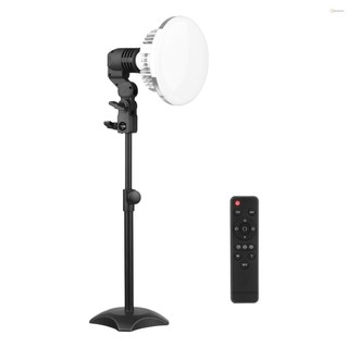 Bộ đèn led chụp ảnh để bàn với bóng đèn 150w có thể điều chỉnh độ sáng 3200k-5500k + e27 ổ cắm đèn + giá đỡ máy tính để bàn + điều khiển từ xa để chụp ảnh studio tại nhà macen-4.2