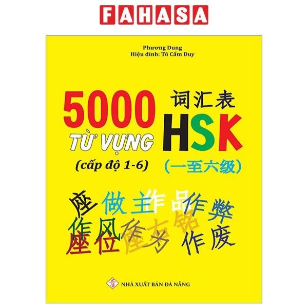 Sách 5000 Từ Vựng HSK (Cấp Độ 1-6)