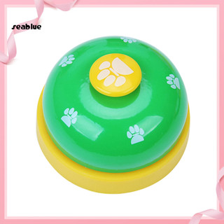 Dấu chân đáng yêu Pet Dog Cat Metal Training Bell Chơi đồ chơi Clickers