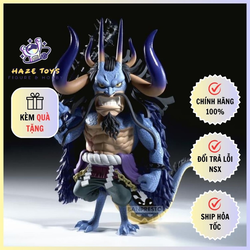 [Chính Hãng] Mô Hình  Kaido - One Piece - Mega World Collectable Figure (Banpresto)