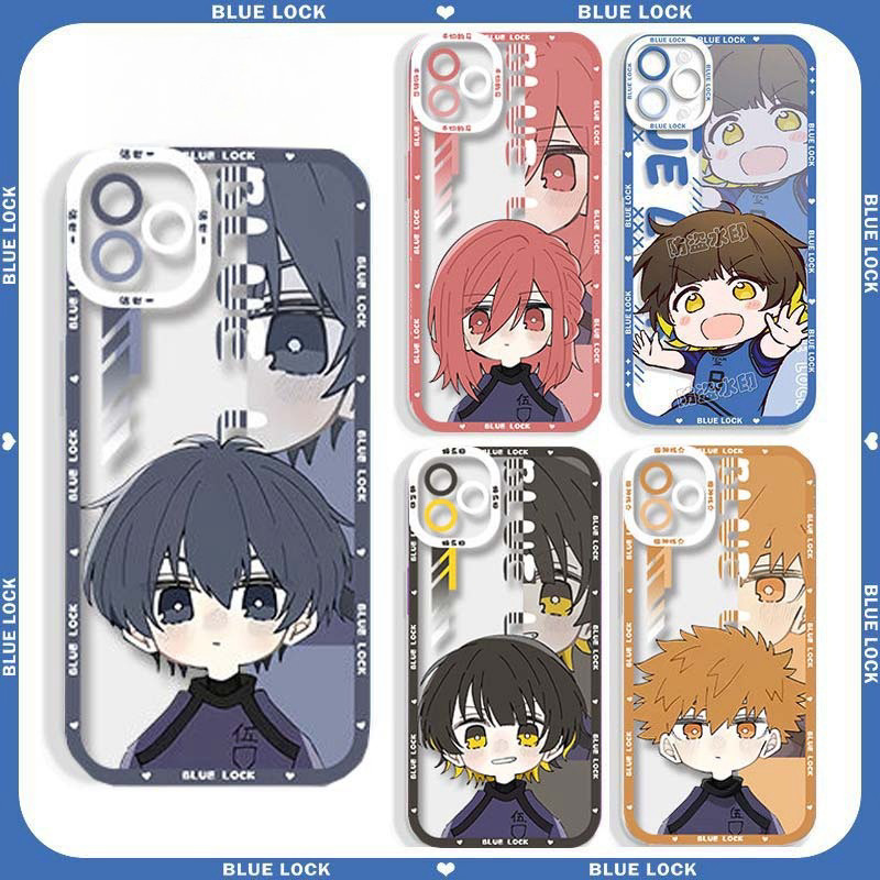 Ốp Điện Thoại Cho IPhone 11 Pro MAX 6 6S 7 8 Plus X XS MAX XR 13promax 14promax Anime BLUE LOCK Hoạt