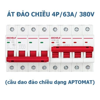 [NEW] át đảo chiều 3 pha 63A/380V GECHELE - HKS