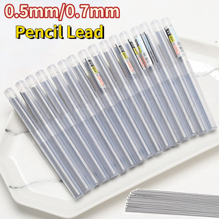 Lõi chì màu đen 2B - Lõi chì nhựa 0,5mm, 0,7mm - Chì bút chì tự động - Đồ dùng văn phòng phẩm văn phòng - Bút viết và vẽ học sinh - Đổ bút chì hoạt động