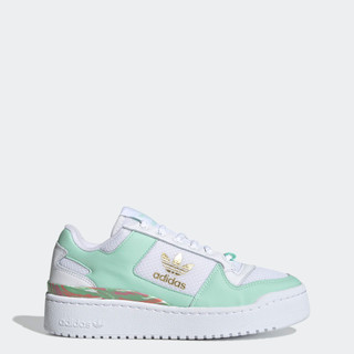 Adidas bóng rổ giày forum bold nữ trắng fy5117