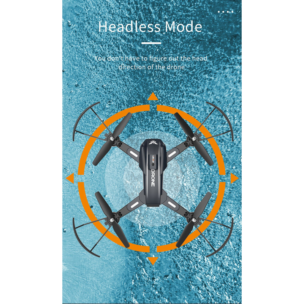 Qwinout H109 RC Đồ Chơi Máy Bay Chuyên Nghiệp 4K HD Camera Kép WIFI FPV Tránh chướng ngại Vật Độ Cao Giữ Quadcopter Có Thể Gập Lại Để | BigBuy360 - bigbuy360.vn