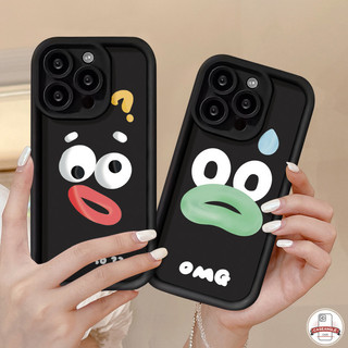 Dành Cho Samsung A23 A05S A13 A05 A04E A12 A24 A04s A14 A15 A53 A03 A50 A54 A52s A51 A02s A52 A30s A34 A20 A11 A32 A03s A31 A20s A10s A50s Ngộ nghĩnh Màu Đỏ Miệng Xanh Emoji Đơn Giản Mềm