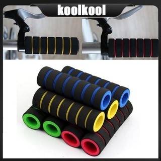 Kool 1 cặp chống trơn trượt bọt biển xe đạp đua xe máy tay cầm thanh cầm bao