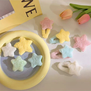 Kẹo Màu Ngôi Sao Kẹp Tóc Dễ Thương Sang Trọng Giọt Nước Tóc Thu Đông Ngọt Ngào Sang Trọng Bb Kẹp Dành Cho Nữ