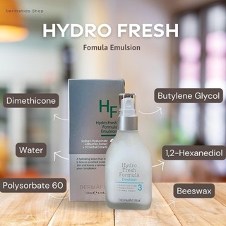 [HÀNG CÔNG TY] Sữa Dưỡng Ẩm Dermafirm HF Hydro Fresh Fomula Emulsion Cấp Nước, Làm Dịu Làn Da Nhạy Cảm 120ml