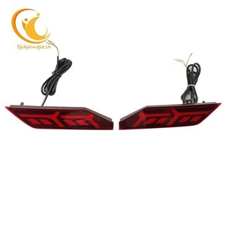 Đèn led ô tô đèn sương mù phía sau đèn phanh cản sau đèn trang trí cho mitsubishi pajero sport 2018 2019 2020