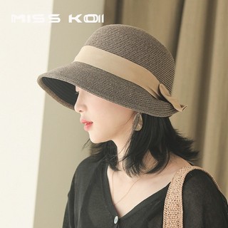 Nón Tai Bèo Vành Nhỏ Chống Nắng Chống Tia Cực Tím Phong Cách Retro Xuân Hè Dễ Phối Đồ Cho Nữ