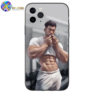 Thích hợp cho Ốp điện thoại iphone11 iphone13 / 15 / 7 / 8P Ốp điện thoại Ngực cơ bắp đẹp trai Vỏ điện thoại Thích hợp cho Apple 14PRO BRY8 chống sốc