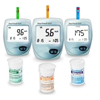 (có sẵn) Que thử mỡ máu, cholesterol cho máy đo Easy Touch GCU ET322