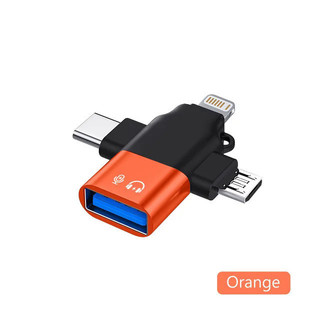 Bộ chuyển đổi 3 trong 1 usb 3.0 sang type c otg micro type c nam sang usb nữ bộ chuyển đổi sạc nhanh cho máy tính bảng iphone