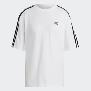 Adidas Phong cách sống Áo Thun Oversize Classics Adicolor Nữ trắng IB7451