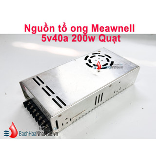 Nguồn tổ ong Meanwell 5v-40a 200w có quạt