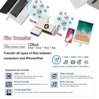 Ổ đĩa Flash USB 3.0 2TB OTG Pendrive cho iPhone USB Laptop