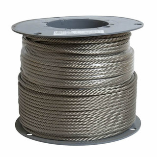 Dây cáp bọc nhựa 10mm, cáp bọc nhựa 10ly dùng để căng bạc mái che, lưới chắn cầu thang, cáp khóa xe