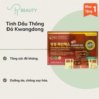 Tinh Dầu Thông Đỏ Kwangdong - Full Hộp (120 Viên)