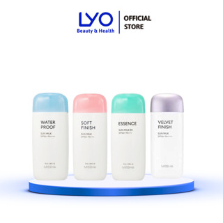 Kem Chống Nắng kiềm dâu nâng tone Missha hồng Soft finish xanh Waterproof All Around SPF50+ 70ml