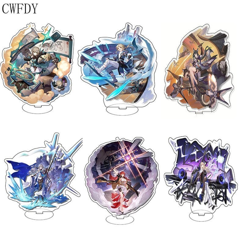 Mô hình Standee Mihoyo New Game Honkai:Star Rail Figure March 7th Acrylic decor góc học tập để bàn 1