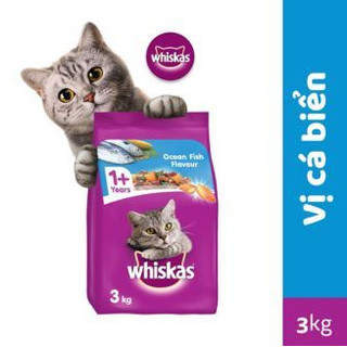 Hạt mèo lớn whiskas - 3kg