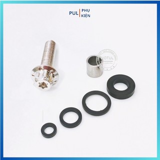 Combo ốc salaya 10li40 và 4 ron chế xoay gương xe máy