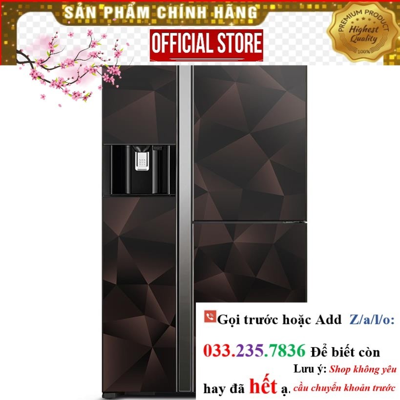 >Sale< Tủ lạnh Hitachi R-FM800XAGGV9X(GBZ)  633 lít