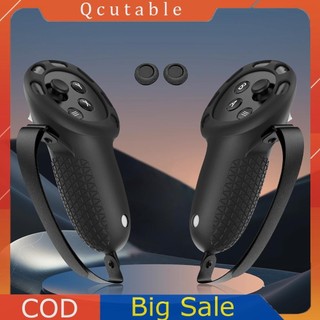 Vỏ bọc silicon có dây đeo Knuckle có thể điều chỉnh 2 nắp Rocker cho Meta Quest 3