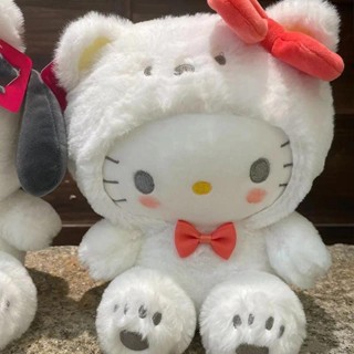 22cm Hello Kitty Nhồi Bông Sang Trọng Đồ Chơi Sanrio Kuromi Cinnamoroll Sang Trọng Búp Bê Ngoại Vi Trẻ Em Gối Đồ Chơi