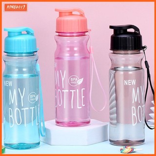 Dung tích cao 550ml bình nước thể thao bpa-free di động ngoài trời không gian bình nước uống ấm