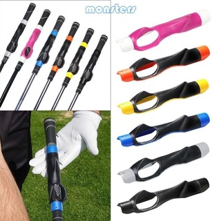 Mon Golf Training Grip Aid Golf Grip Trainer Attachment Outdoor Golf Swing Trainer