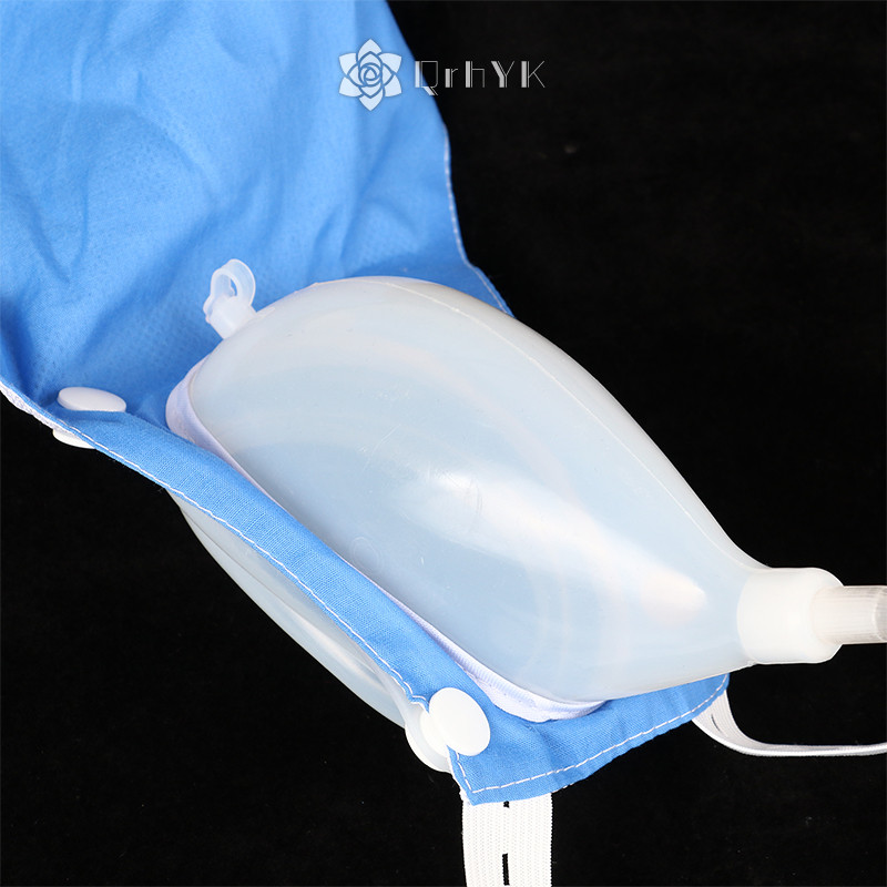 Qrhyk Có Thể Tái Sử Dụng Không Gây Dị Ứng Nam Người Lớn Tuổi Phụ Nữ Silicon Nước Tiểu Túi Người Lớn Đi Tiểu Có Ống Thông Túi Nam Nữ Vệ Sinh Mới