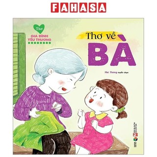Sách thơ gia đình yêu thương - thơ về bà