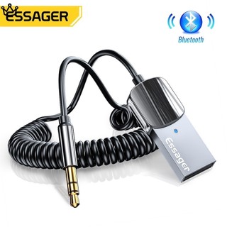 Bộ thu âm thanh Bluetooth Dongle USB sang giắc cắm 3,5 mm Âm thanh ô tô Aux Bluetooth 5.0 Bộ rảnh tay cho đầu thu ô tô YUE