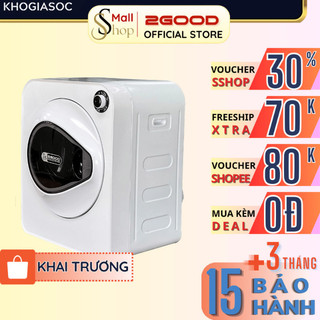 Máy sấy quần áo 2GOOD GB10 4Kg Chính hãng, Tiết kiệm điện, lọc 99.9% bụi cho quần áo luôn khô và sạch - SSHOP OFFICIAL