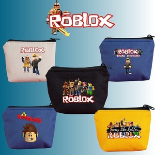 Roblox hoạt hình in hình không ví cho bé trai phụ kiện du lịch chìa khóa túi đựng tiền xu quà tặng sinh nhật thiết thực và nhỏ gọn