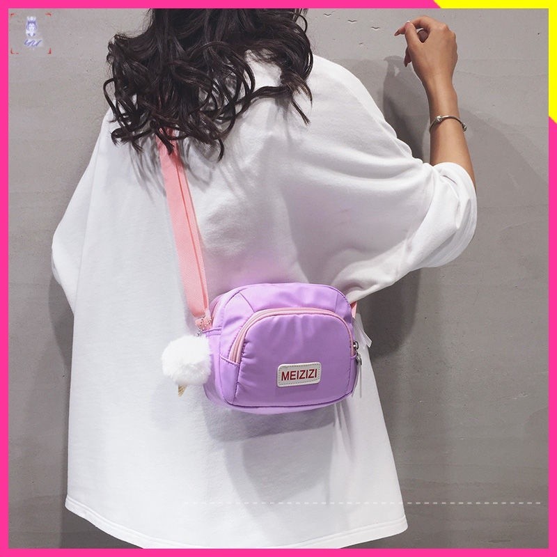 Nữ sinh Túi Đeo Chéo Nhỏ Xinh Màu Tương Phản Phong Cách Hàn Quốc 2022 Dễ Thương Cho Bạn Gái