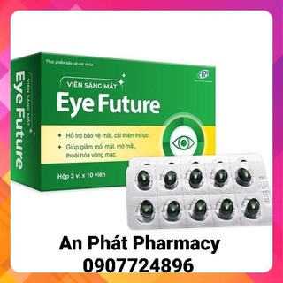 Viên sáng mắt eye future hỗ trợ mắt sáng, bổ mắt - hộp 30 viên