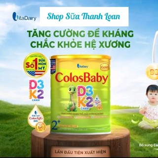 Sữa bột colosbaby d3k2 2+ 800g .