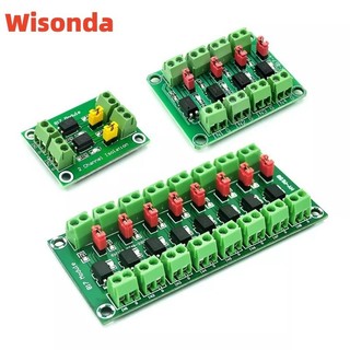 Pc817 3.6-30V 2 4 Kênh Optocoupler Bảng cách ly Bộ chuyển đổi điện áp Bộ chuyển đổi mô-đun Trình điều khiển Mô-đun cách ly quang điện 817