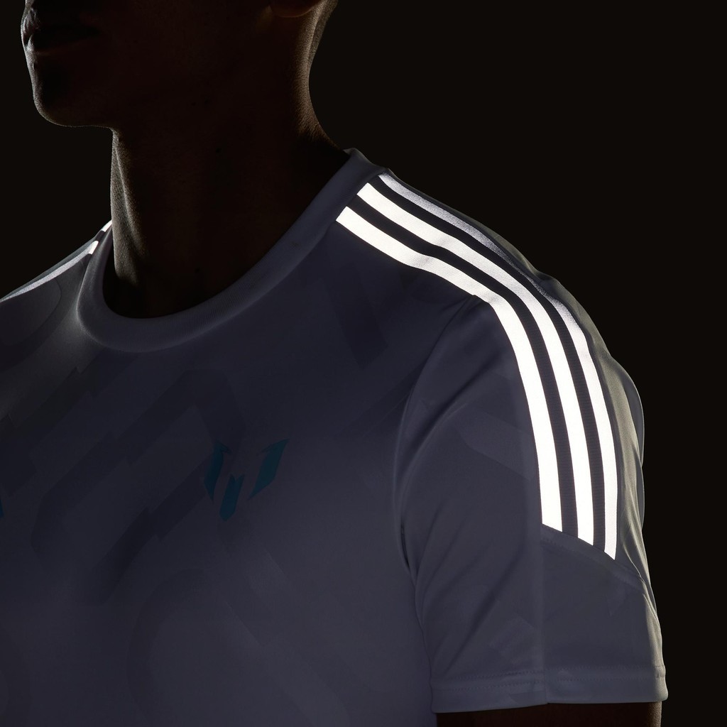 Adidas Bóng đá Áo Jersey Tập Luyện Messi Nam trắng IJ4940